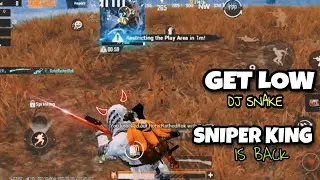 Sniper king is back | Get Low  [dj snake] | Pubg montage⚡