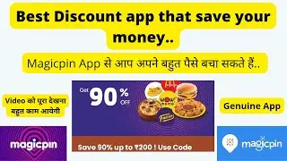 Magicpin Is BEST DISCOUNT APP Worth [$] To You...