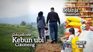 Pergi ke Kebun Ubi Cikoneng Bandung, plus grocery time #mydailyvlog