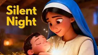 Silent Night ✨ Children's Christmas Song 🎶 Music Time with Miss Cheryl