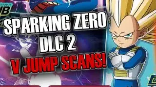 DRAGON BALL SPARKING ZERO DLC 2 V JUMP SCANS! (TRANSLATIONS!) Dragon Ball Sparking Zero Info!