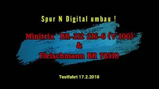 Spur n Modellbahn Digital umbau # 033 Ｎゲージ、鉄道模型