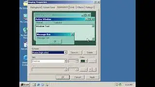How to change your theme on Windows 2000