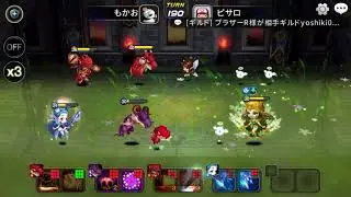 【wonder Tactics】World Guild Battle  