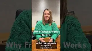 Why Fractional Works for Me - Michelle Robinson