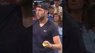 Jack Sock Silences Heckling Tennis Spectators! #Shorts