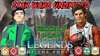 KAZUDA XIONO Aggression VS POE DAMERON Data Vault | STAR WARS UNLIMITED | WEEKLY PREMIERE GAME PLAY