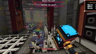 я защищаю замок от Зомби! 2 часть Minicraft I defend castle 