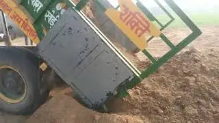 ओवर लोड 12.6 saw2 new tyre Apollo 1020 #viral #longvideo #farming 