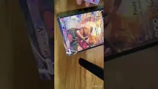 My first video of pokemon card unboxing