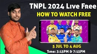 Tamil Nadu Premier League 2024 Live Kaise Dekhe | TNPL 2024 Live Kaise Dekhe, How To Watch TNPL Live