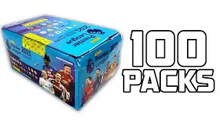 BOX BREAK!! | *NEW* PANINI PREMIER LEAGUE 2021 STICKER COLLECTION (100 PACKS!!)