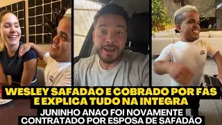 WESLEY SAFADÃO E COBRADO POR FÃS E EXPLICA TUDO NA INTEGRA E   JUNINHO E NOVO FUNCIONÁRIO DE THYANE