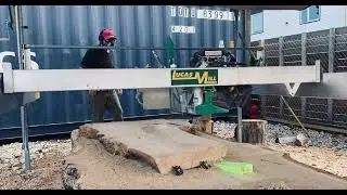Giving the @lucasmill planer a workout.