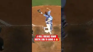 Jimmy breaks down that wild 11th-inning sequence that ended the Phillies&rsquo; season 😳 #mlb #phillies