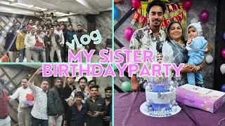 My sister birthday celebrate in full enjoy and full moj 💫😀