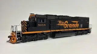 DRGW SD40T-2 (Athearn) Review