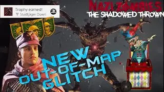 INSANE *NEW* COMPLETELY OUT OF MAP GLITCH!! *EASY* TUTORIAL!! - The Shadowed Throne WWII Zombies!