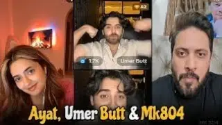 Umer butt mizmiz live 23 Jan 2026 | ayat Muneeb | #umerbutt