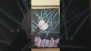 bts concert painting /poster colour painting /💜💜💜💜💜/Suraksha Ferwani /#shorts