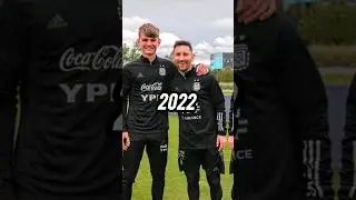 Nico Paz evolution 💙🥶 #football #shorts