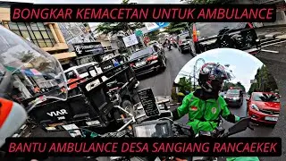 Escorting Ambulance from Sangiang Rancaekek Village to Santosa Hospital Bandung Central...
