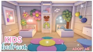 💐♡ Aesthetic COLORFUL Kids Bedroom! ♡🌺👫 ▪︎ adopt me speedbuild▪︎ || Official Pineapples