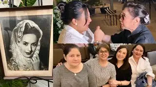 Ms. GLORIA ROMERO’s Wake, 2nd Night: VILMA Santos, SHARON Cuneta, CHERRY PIE Picache, Etc…