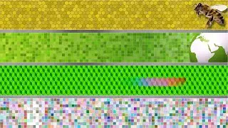 CSS shapes with animation effects used in header HTML - CSS - JS
