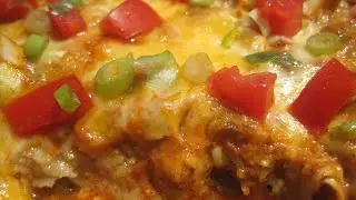 CHICKEN ENCHILADA CASSEROLE - How to make CHICKEN ENCHILADA CASSEROLE