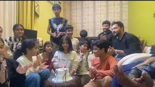 Siddi ki birthday party maine hum sab ne bhot maze kiye# indian vlog# birthday vlog# family vlog