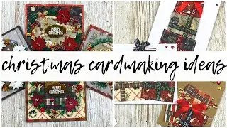 Christmas Cardmaking Ideas | Traditional Christmas Colours/Themes | ms.paperlover 2020