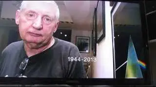Storm Thorgerson tribute BBC 6 O'Clock news
