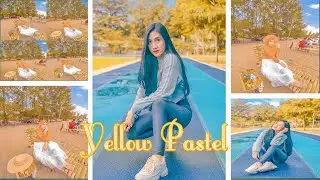 Cara Edit Foto Alaselebgram| Yellow Pastel| TUTORIAL LIGHTOOM