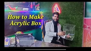 how to make acrylic box complete art solutions maaz Ranchi
