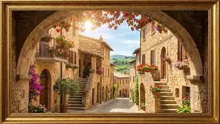 Golden Hour in 4K Resolution TV Backround
