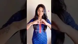 bhavya gowda tiktok video 🤩💘 #bhavya gowda #shorts #kannada