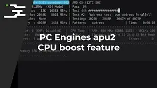 PC Engines apu2 CPU boost feature