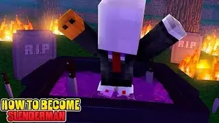 Minecraft - HOW TO BECOME SLENDERMAN !!!