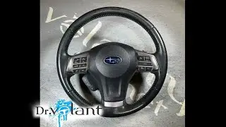 How to remove steering wheel airbag Subaru Forester 2017 - Dr.VOLANT