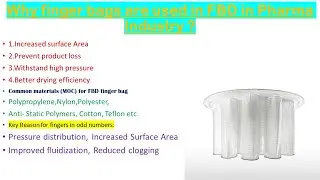 Why finger bags used in FBD in pharma Industry.MOC of Finger bags.Key reason for fingers in odd Nos.