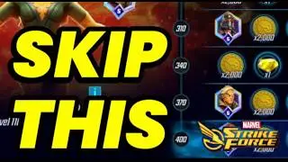 900M GOLD for 5D ADAM!? Do NOT Level Toons to 110! Huge TRAP before ANNIHILUS |  MARVEL Strike Force