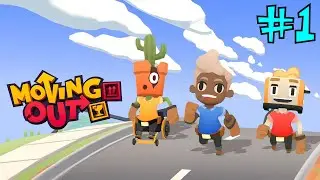 Moving Out Gameplay Walkthrough - Part 1 Full Game | PS4 Pro