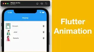 تعلم طريقة انشاء أنيميشن Flutter animation - Hero widget