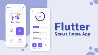Smart Home App UI  | Flutter UI - Speed Code