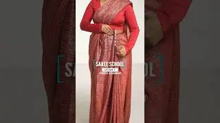 Saree School - Lesson 7 | Student Assignment | How to drape a saree perfectly | #shorts