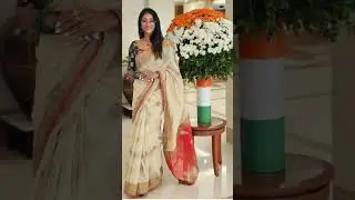 Her in saree 🥻 😍#sangeetha #evergreen #lovelove #instagramtrending  #sandalwoodstar #starvideo