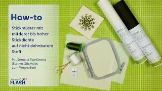 Sticken mit Semplix TearStrong