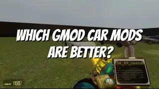 Gmod, Glide Vehicles vs Simfphys, Scars, TDM cars