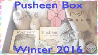 PUSHEEN BOX WINTER 2016 UNBOXING, REVIEW - SUGARCODER